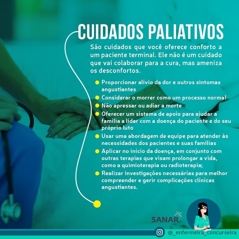 Resumo de Cuidados Paliativos | Enfermagem