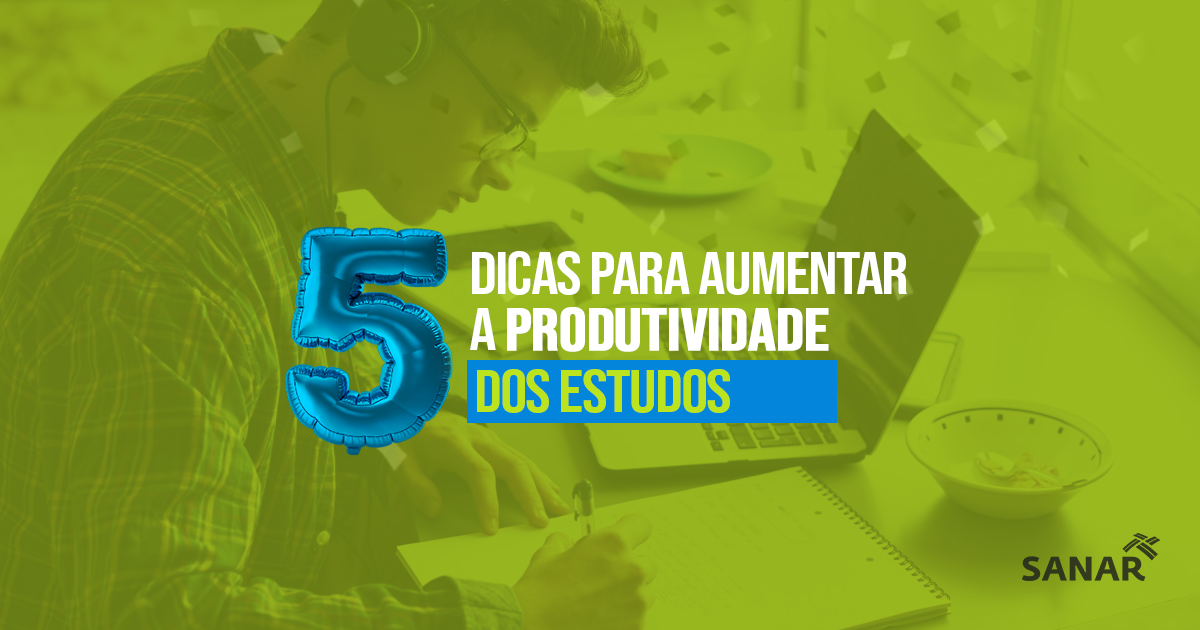 5 dicas para aumentar sua produtividade nos estudos