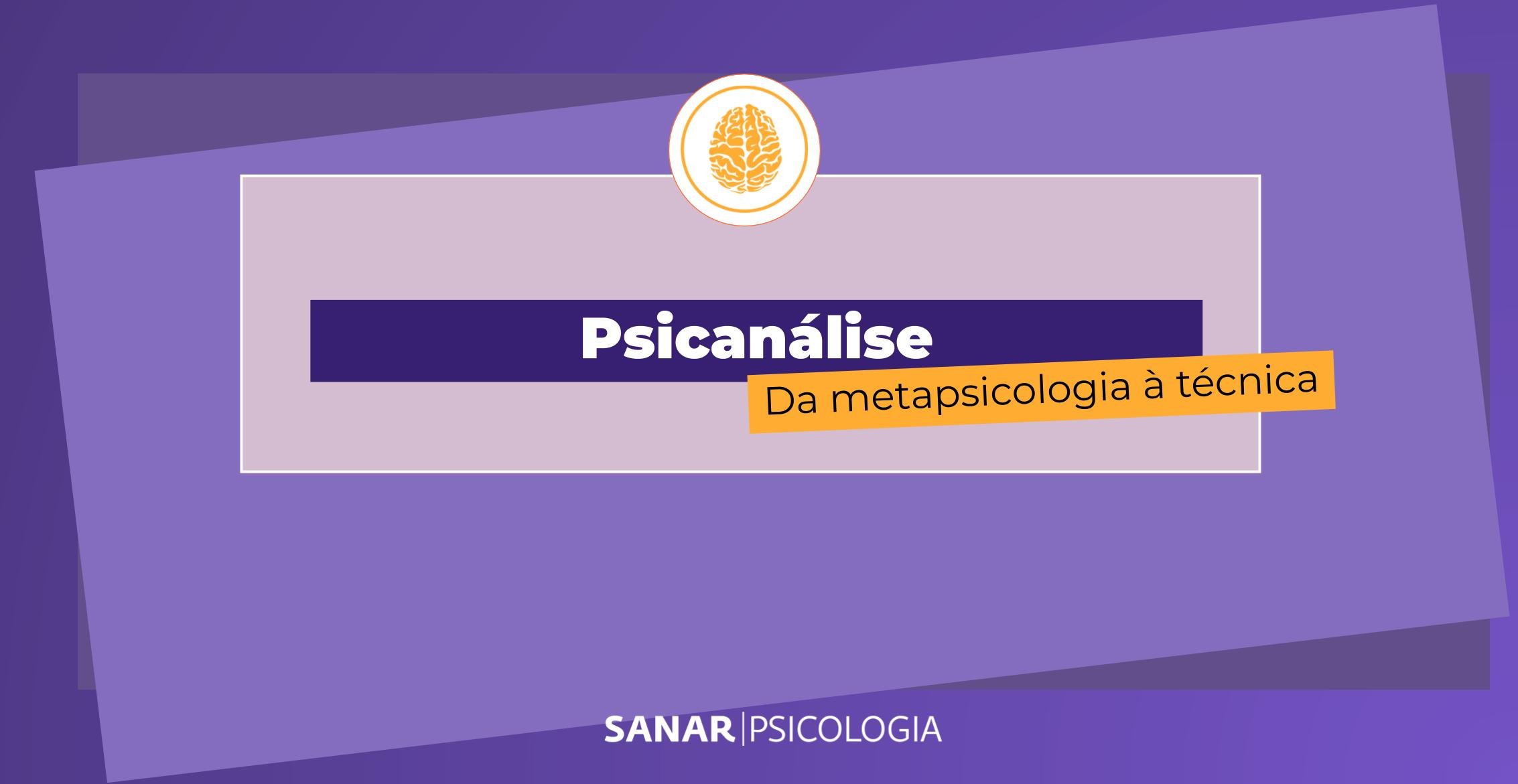 Psicanálise: da metapsicologia à técnica