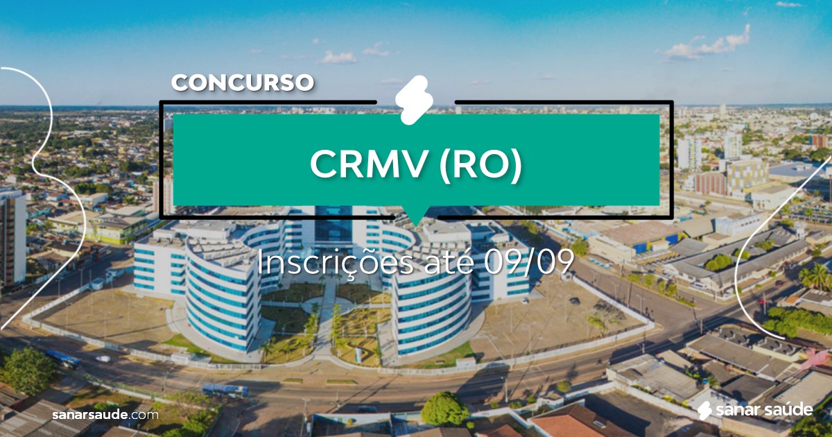Concurso do CRMV - RO: vagas na Saúde para veterinários!
