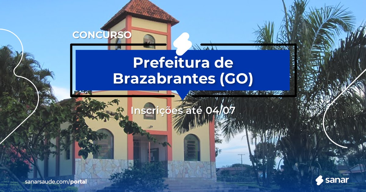 Concurso de Brazabrantes - GO: na Saúde, vagas para enfermeiros!