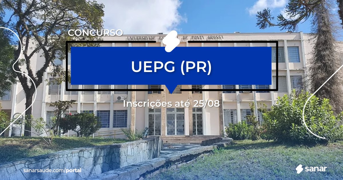 Concurso da UEPG - PR: cargos na Saúde!