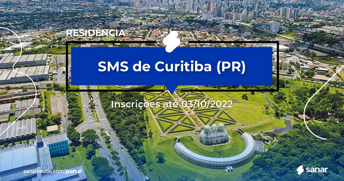 Residência Multiprofissional SMS de Curitiba - PR: 34 vagas!