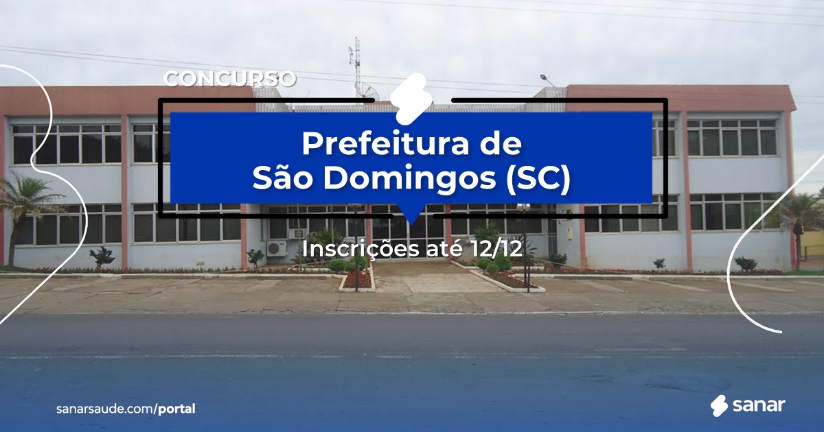 Concurso de São Domingos - SC: vagas na Saúde!