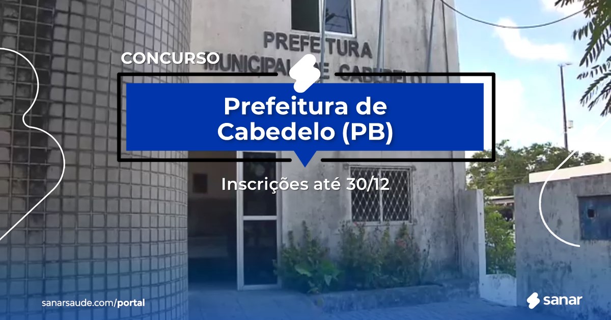 Concurso de Cabedelo - PB: 77 vagas imediatas para médicos!