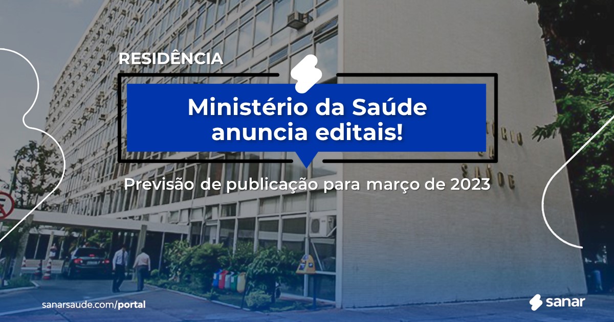 Ministério da Saúde anuncia editais para programas de Residência Multiprofissional em Saúde
