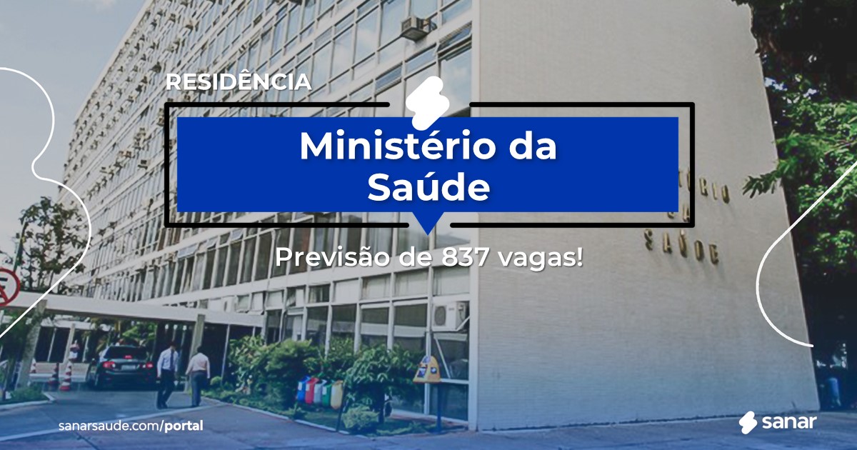 Residência Multiprofissional Ministério da Saúde 2023: 837 vagas previstas!