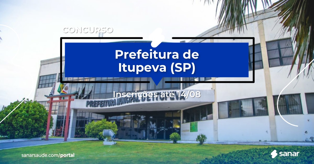 Concurso de Itupeva - SP: vagas imediatas na Saúde!