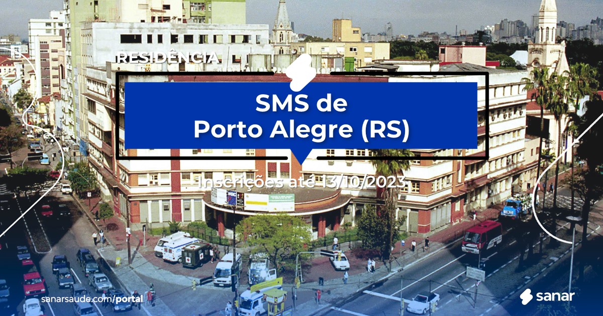 Residência Multiprofissional SMS de Porto Alegre - RS 2024: 12 vagas!